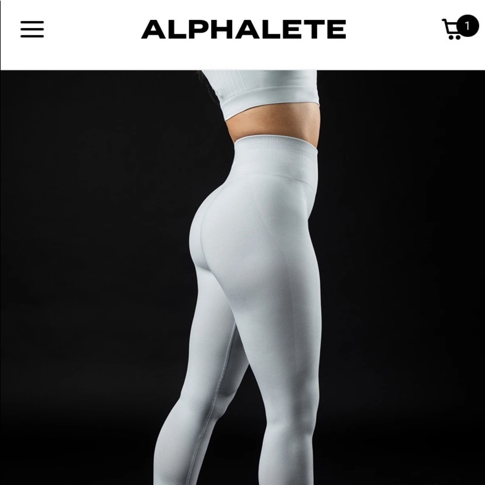 Alphalete Amplify Leggings - Only worn once!!